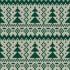 Christmas seamless knitted background EPS 10 vector illustration N23