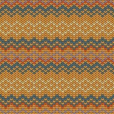 Seamless knitted geometric pattern vector illustration 10 eps