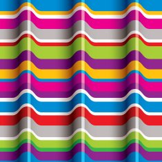 Color waves seamless pattern
