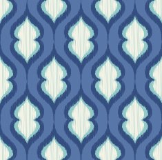 seamless ikat ornament pattern N2