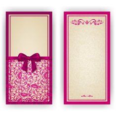 Elegant vector template for luxury invitation card N37