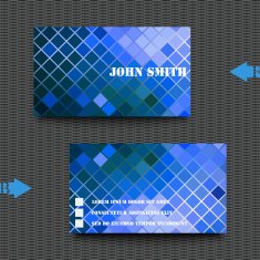 Business card template abstract background N2
