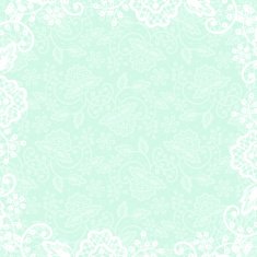 white lace on beige background