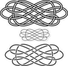 Calligraphic swirl N2