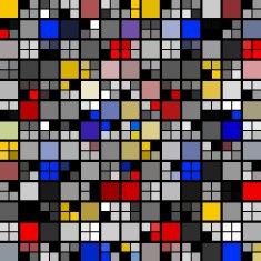 abstract colorful check pattern with black background
