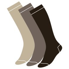 Set of long socks