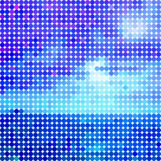 abstract colorful polka dots pattern background N15