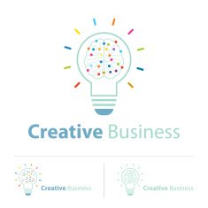 creative idea logo design template