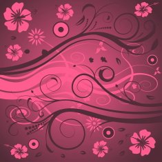 Abstract Floral Design N4