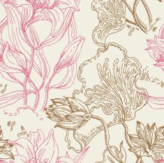 Seamless Floral Pattern N779
