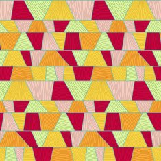 Abstract mosaic pattern Summer colors Seamless vector