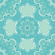 Arabesque seamless pattern N33