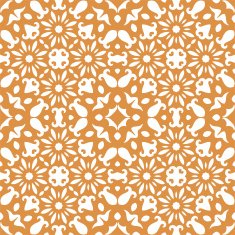 Seamless geometric mandala pattern abstract background N6