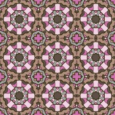 Seamless ornate geometric pattern abstract background N4