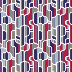 Trendy lines shapes and colors seamless pattern N2