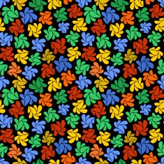 Round pattern with crazy mouth N2