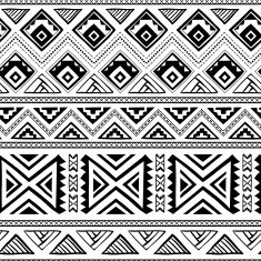 Ethnic ornamental textile seamless pattern N41