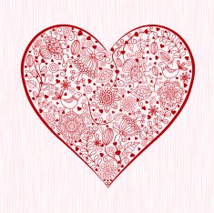 heart background N17