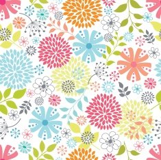 Floral Pattern N416