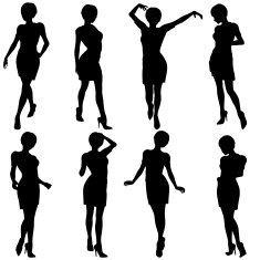 Woman Silhouette Collection N2