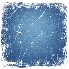 denim background with white grange frame vector illustration