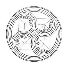 German Gothic rose window