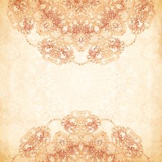 Ornate vintage background in mehndi style N13