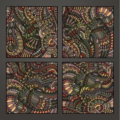 ethnic pattern set