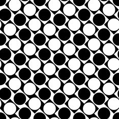 Black and White modern geometrical abstract background