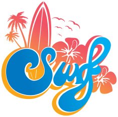 Surf type emblem N3