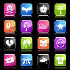 Ubergloss Icons - Emo