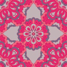 Arabesque seamless pattern N34