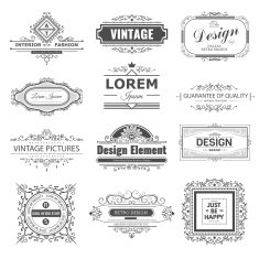 Monogram luxury logo N28