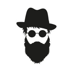 Fashion silhouette hipster style vector illustration N28