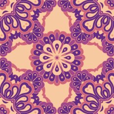 Arabesque seamless pattern N35