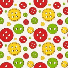 Seamless background with buttons Vector illustration N2