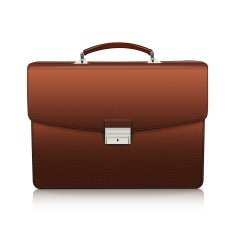 Brown briefcase N2