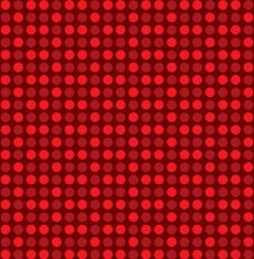 red dot pattern background vector