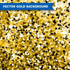 Vector Gold Glittering background