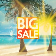 Final summer sale design template with beach N3