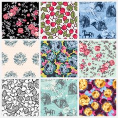Pretty and Classic Seamless Pattern Set