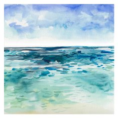 Watercolor Sea background N4