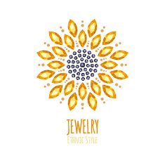 Elegant gemstones vector jewelry decoration N13