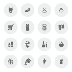 Girl Icon Set N2
