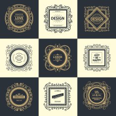 Monogram luxury logo N30