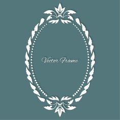 Stylish vintage frame N5