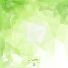 Green Mosaic triangle background N10