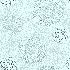 Seamless Floral Pattern N782