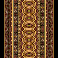 Abstract vector tribal ethnic stripes background set N3