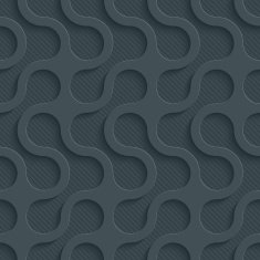Dark seamless vector background with 3D effect N29